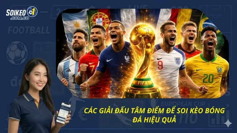 Điểm qua các giải đấu cực hot được săn đón