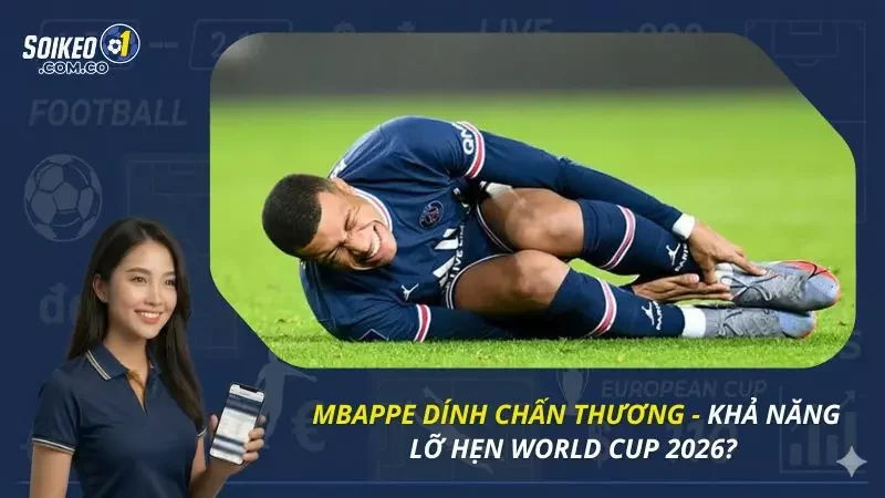 Mbappe Dính Chấn Thương - Khả Năng Lỡ Hẹn World Cup 2026? 