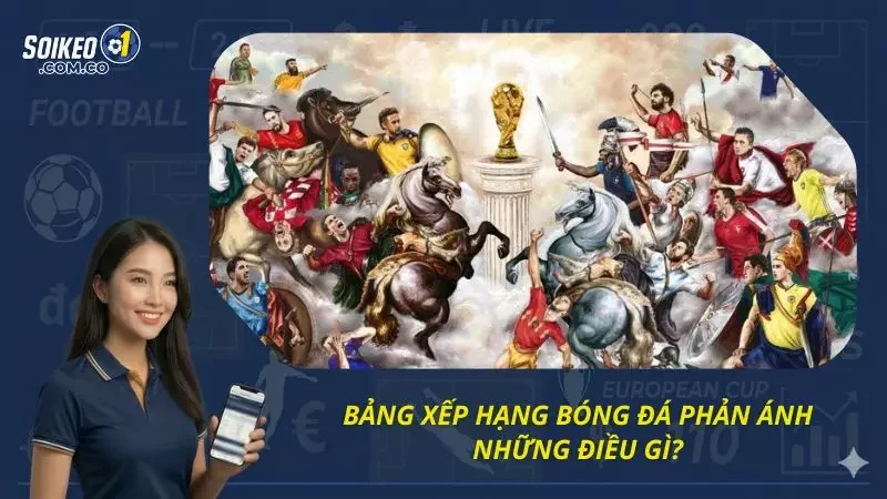 Những con số biết nói của bảng xếp hạng 