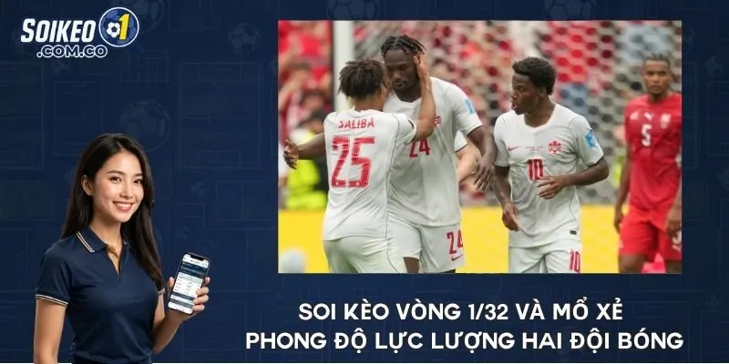 Soi kèo vòng 1/32 và mổ xẻ phong độ lực lượng hai đội bóng