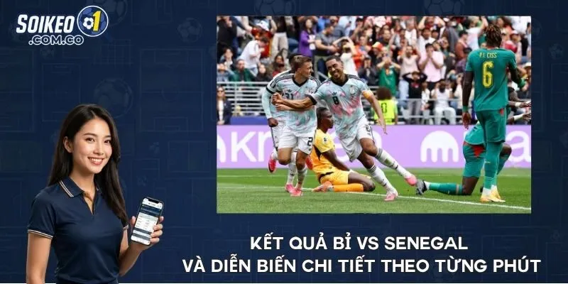 Kết quả Bỉ vs Senegal và diễn biến chi tiết theo từng phút